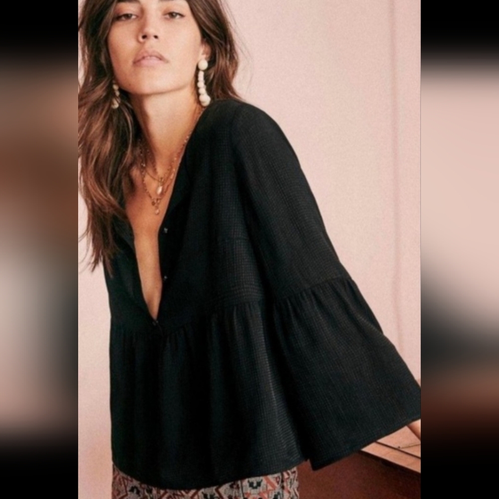 Sezane Silk Blouse
